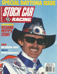 STOCK CAR RACING 1992 MAR - Stafford Crash, Mason, Pett, '55 Chevy, Squier